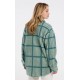 PROTEST Women's Fleece Shirt Prtakino Crocodile Green