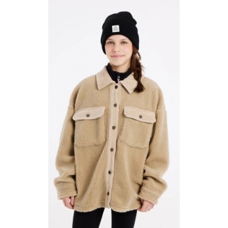 PROTEST Women's Fleece Shirt Prtlattea BambooBeige