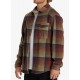 Men's Fleece Shirt BILLABONG Furnace Flannel Gravel