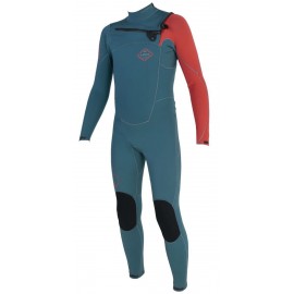 Junior Wetsuit Sooruz Fighter Chest Zip 5/4/3mm Slate