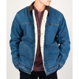 Veste Doublé Sherpa Homme BILLABONG Aby Ridge Ocean Wash