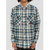 Men's Flannel Shirt ELEMENT Hueco Classic Plaid Chestnut Mineral