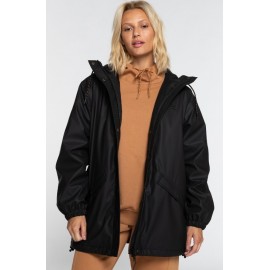 Women's Waterproof Coat BILLABONG Raindrops Black