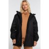 Women's Waterproof Coat BILLABONG Raindrops Black