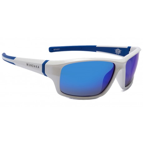 Lunette de Soleil Enfant Mundaka Spark Polarisé CX White Blue