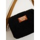 Fleece Handbag BANANA MOON Carsa Willows Black