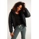 Blouson Réversible Sherpa BANANA MOON Ivanna Woodpark Noir