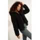 Blouson Réversible Sherpa BANANA MOON Ivanna Woodpark Noir