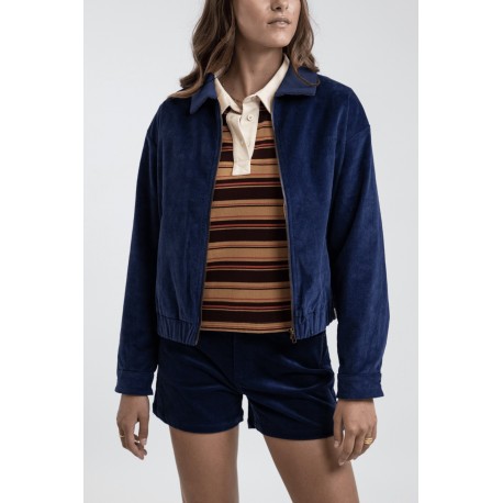 Veste Femme RHYTHM Members Only Corduroy Navy