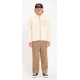 Junior Muzzer Fuzzar Zip Dirty White Fleece