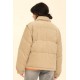 VOLCOM Cord'N Puff Khaki Women's Jacket