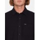 VOLCOM Caden Solid Black Long Sleeve Shirt