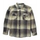 Chemise Polaire Homme VISSLA Eco Zy Polar Flannel Vintage Green