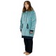 Poncho Plaid All-In Blue Green