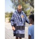 Poncho All-In V Lettrage Long Sleeves