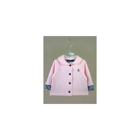 Baby Girl's Quilted Jacket PAPYLOU Sines Pink