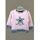Children's Girls' Quilted Sweatshirt PAPYLOU Caparica Pink