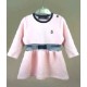 Robe bébé Fille Matelassé PAPYLOU Ericeira Rose