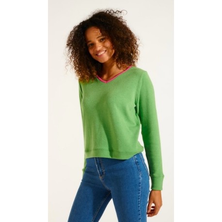 Banana Moon Mani Play Back Sweater Green