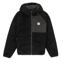 Men's Reversible Fleece Jacket ELEMENT Wolfe Sherpa Black