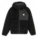 Men's Reversible Fleece Jacket ELEMENT Wolfe Sherpa Black