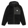 Men's Reversible Fleece Jacket ELEMENT Wolfe Sherpa Black