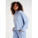 BANANA MOON Keeper Wilshire Women's Sweater Sky Blue