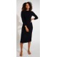 BANANA MOON Angela Ginger Long Dress Black