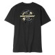 Tee Shirt Independent Speed Snake Black