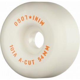 Roues Mini Logo A Cut II 54mm 101A White