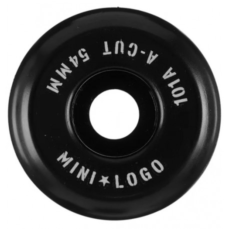 Roues Mini Logo A Cut II 54mm 101A Black
