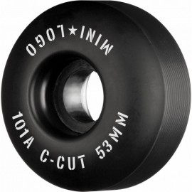 Mini Logo Wheels C Cut II 53mm 101A Black