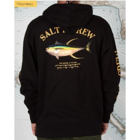 Men's Sweatshirt SALTY CREW Ahi Mount Black