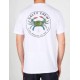 Men's T-Shirt SALTY CREW Blue Crabber White