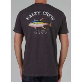 Tee Shirt Homme SALTY CREW Ahi Mount Charcoal Heather