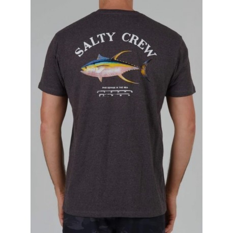Men's T-Shirt SALTY CREW Ahi Mount Charcoal Heather