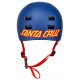 Bullet Santa Cruz Strip Logo Matt Blue Helmet