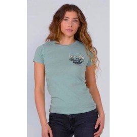 Tee Shirt Femme SALTY CREW Shaka Classic Jade