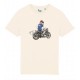 Tee Shirt Homme OCEAN PARK Biker Ivoire