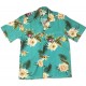 Hawaiian Shirt TWO PALMS Ceres Green