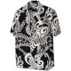 Hawaiian Shirt PACIFIC LEGEND Teahupo'o Black