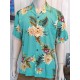 Hawaiian Shirt TWO PALMS Ceres Green