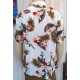 Chemise Hawaïenne TWO PALMS Orchidée White
