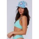 Salty Crew Sealine Retro Trucker Cap Aqua