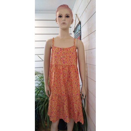 Robe Junior Girl LOSAN Surf Maniac Naranja