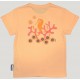 Children's T-Shirt Rooster in Paste Seahorse Salmon