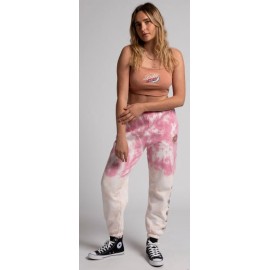 Pantalon de Jogging Femme Santa Cruz Sage Floral Pink Dip Dye