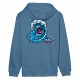 Santa Cruz Screaming Wave Hood Sweatshirt Dusty Blue