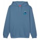 Santa Cruz Screaming Wave Hood Sweatshirt Dusty Blue