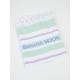 Serviette De Plage Fouta BANANA MOON Sage Marbella Lagon